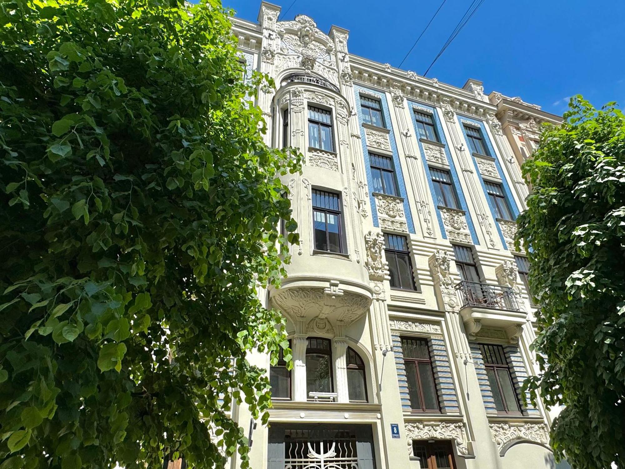 Stay In Art Nouveau District Riga Buitenkant foto